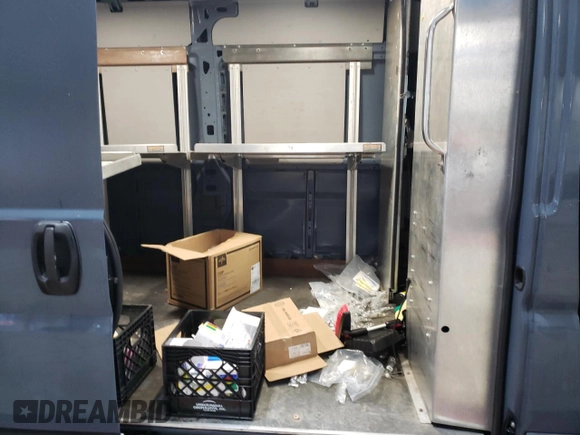 2020 Ram ProMaster Cargo with VIN 3C6URVJG4LE108690, listed as a Copart auction lot 47542605 with 163,992 mi miles and Salvage Title. Bid and sale history available at carsss.com. Image 11.