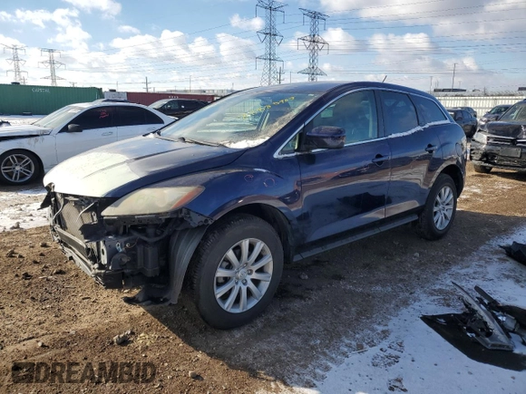 2011 Mazda CX-7 i SV with VIN JM3ER2A53B0393942, listed as a Copart auction lot 88885905 with 99,867 mi miles and Salvage Title. Bid and sale history available at carsss.com. Image 1.