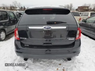 2012 Ford Edge Limited with VIN 2FMDK3K94CBA61570, listed as a Copart auction lot 44023295 with 124,945 mi miles and Salvage Title. Bid and sale history available at carsss.com. Image 6.