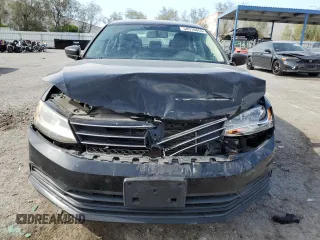 2015 Volkswagen Jetta S with VIN 3VW2K7AJ3FM355363, listed as a Copart auction lot 58516655 with 140,688 mi miles and Salvage title. Bid and sale history available at DreamBid. Image 5.