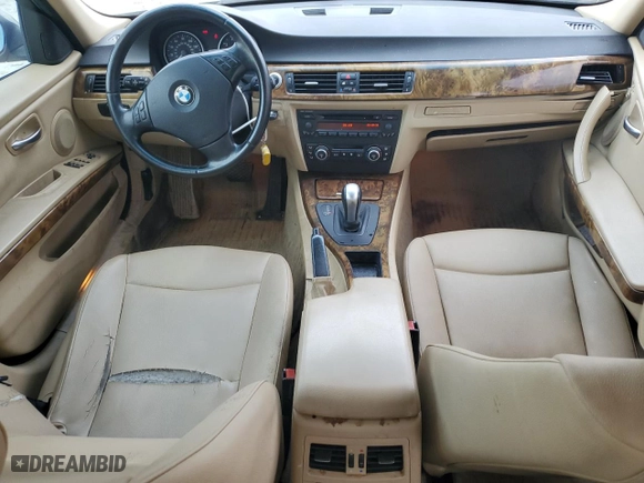 2007 BMW 3 Series 328i with VIN WBAVA33527PG50624, listed as a Copart auction lot 47765145 with 184,523 mi miles and Salvage Title. Bid and sale history available at carsss.com. Image 8.