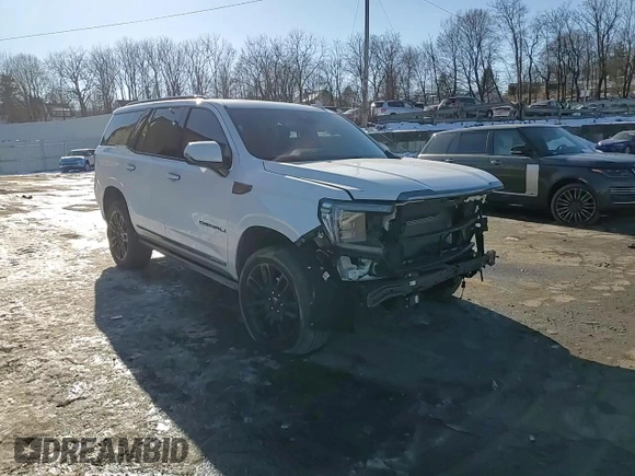 2023 GMC Yukon Denali Ultimate with VIN 1GKS2EKL6PR491207, listed as a Copart auction lot 42675175 with 25,213 mi miles and Salvage Title. Bid and sale history available at carsss.com. Image 11.