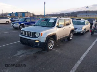 2018 Jeep Renegade Latitude with VIN ZACCJBBB9JPH73453, listed as a IAAI auction lot 41081878 with 130,898 mi miles and . Bid and sale history available at carsss.com. Image 2.