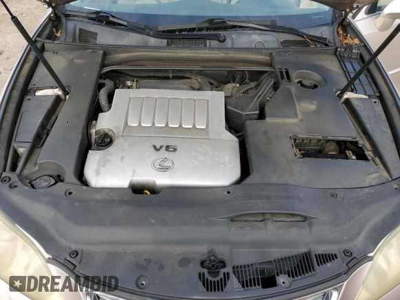 2009 Lexus ES 330 with VIN JTHBJ46G992296475, listed as a Copart auction lot 50016775 with 198,263 mi miles and Salvage Title. Bid and sale history available at DreamBid. Image 12.