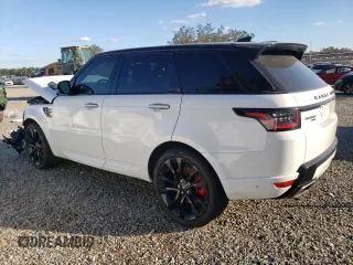 2022 Land Rover Range Rover Sport HST with VIN SALWS2RU3NA206185, listed as a Copart auction lot 83051924 with 41,278 mi miles and Salvage Title. Bid and sale history available at carsss.com. Image 2.