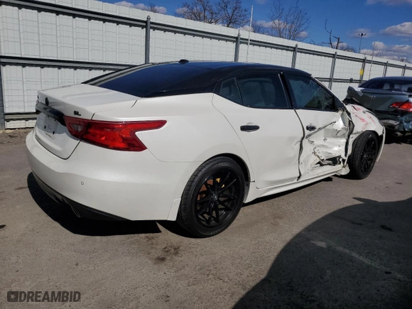 2018 Nissan Maxima SL with VIN 1N4AA6AP4JC395970, listed as a Copart auction lot 47167855 with 60,678 mi miles and Salvage Title. Bid and sale history available at carsss.com. Image 3.