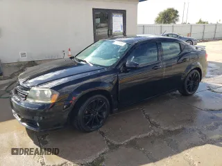 2013 Dodge Avenger SXT with VIN 1C3CDZCBXDN620709, listed as a Copart auction lot 76639494 with 136,571 mi miles and Clean Title. Bid and sale history available at carsss.com. Image 1.
