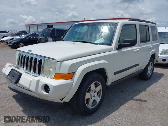 2009 Jeep Commander Sport with VIN 1J8HH48K89C550446, listed as a IAAI auction lot 42505106 with 124,299 mi miles and . Bid and sale history available at DreamBid. Image 2.