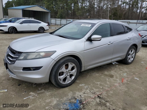 2011 Honda Accord Crosstour EX-L with VIN 5J6TF2H55BL007688, listed as a Copart auction lot 43593755 with 194,998 mi miles and Salvage Title. Bid and sale history available at carsss.com. Image 1.