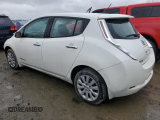 2015 Nissan LEAF SV with VIN 1N4AZ0CP6FC322612, listed as a Copart auction lot 47860363 with 56,136 mi miles. Bid and sale history available at carsss.com. Image 2.