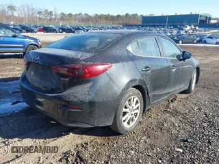 2016 Mazda 3 i Sport with VIN JM1BM1U79G1314101, listed as a IAAI auction lot 41394947 with 92,508 mi miles and . Bid and sale history available at DreamBid. Image 4.