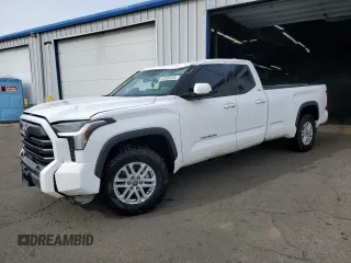 2023 Toyota Tundra SR5 with VIN 5TFLA5GD3PX002035, listed as a Copart auction lot 45955335 with 50,771 mi miles and Salvage title. Bid and sale history available at DreamBid. Image 1.