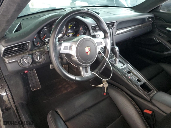 2014 Porsche 911 Turbo with VIN WP0AD2A95ES168052, listed as a Copart auction lot 74014314 with 32,387 mi miles and Salvage Title. Bid and sale history available at carsss.com. Image 8.