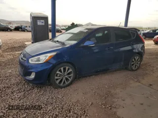 2017 Hyundai Accent Sport with VIN KMHCU5AE2HU324320, listed as a Copart auction lot 47828615 with 73,009 mi miles and Salvage Title. Bid and sale history available at carsss.com. Image 1.