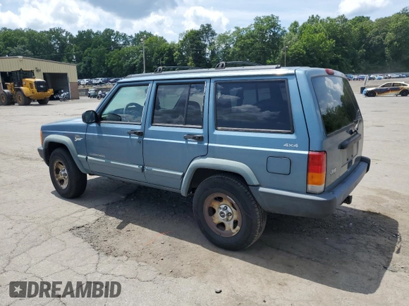 1998 Jeep Cherokee Sport with VIN 1J4FJ68S6WL215447, listed as a Copart auction lot 65186505 with 177,682 mi miles and Clean title. Bid and sale history available at DreamBid. Image 2.