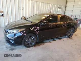 2021 Kia Forte GT-Line with VIN 3KPF34AD7ME375553, listed as a Copart auction lot 48064995 with 43,634 mi miles and Clean Title. Bid and sale history available at carsss.com. Image 1.