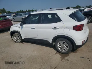 2020 Hyundai Venue SEL with VIN KMHRC8A39LU020858, listed as a Copart auction lot 60042955 with 124,469 mi miles and Salvage title. Bid and sale history available at DreamBid. Image 2.