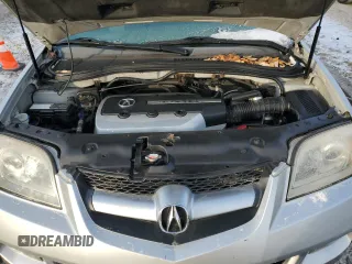2005 Acura MDX with VIN 2HNYD18245H521285, listed as a Copart auction lot 88882395 with 0 mi miles and Salvage Title. Bid and sale history available at carsss.com. Image 12.