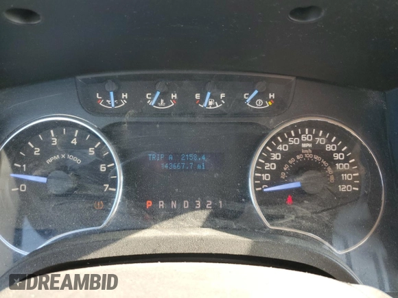 2011 Ford F-150 XL with VIN 1FTEX1CM8BFA38906, listed as a Copart auction lot 60889015 with 143,667 mi miles and Clean title. Bid and sale history available at DreamBid. Image 9.