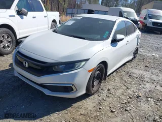 2019 Honda Civic Sedan LX with VIN 19XFC2F62KE035433, listed as a IAAI auction lot 41632289 with 116,076 mi miles. Bid and sale history available at carsss.com. Image 2.