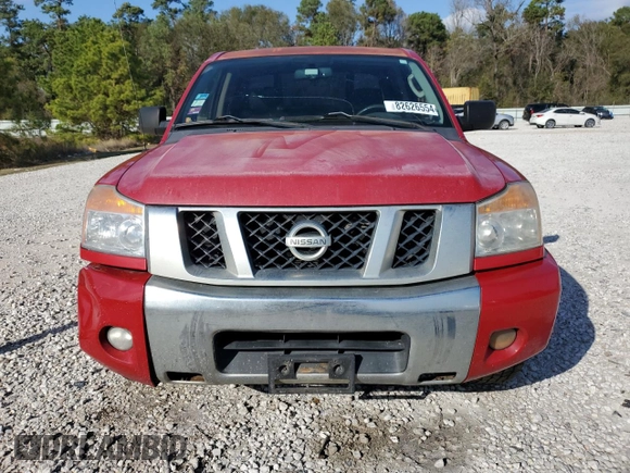 2010 Nissan Titan SE with VIN 1N6BA0ED5AN311314, listed as a Copart auction lot 82626554 with 186,639 mi miles and Clean Title. Bid and sale history available at carsss.com. Image 5.