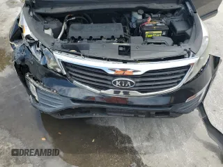 2012 Kia Sportage EX with VIN KNDPC3A21C7303209, listed as a Copart auction lot 58733605 with 189,587 mi miles and Salvage title. Bid and sale history available at DreamBid. Image 12.