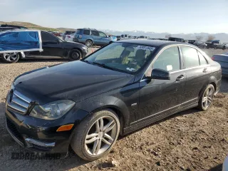 2012 Mercedes-Benz C-Class C 250 Sport with VIN WDDGF4HB8CA619962, listed as a Copart auction lot 52051545 with 112,313 mi miles and Clean Title. Bid and sale history available at carsss.com. Image 1.