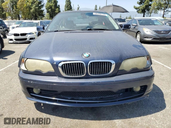 2003 BMW 3 Series 330Ci z VIN WBABN53463PH05144, wystawiony jako Copart lot #58390135 z przebiegiem 210 356 mil mil oraz Szkoda całkowita • Salvage title. Historia ofert i sprzedaży dostępna na DreamBid. Obrazek 5.