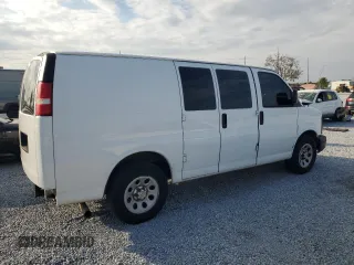 2013 Chevrolet Express Cargo Van with VIN 1GCSGAFX3D1173610, listed as a Copart auction lot 88341225 with 396,659 mi miles and Salvage Title. Bid and sale history available at carsss.com. Image 3.