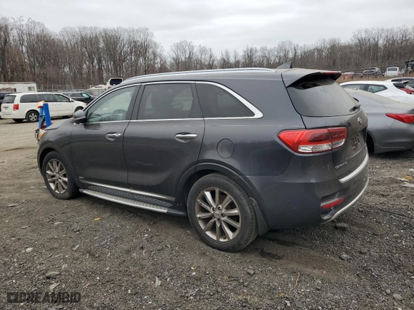 2017 Kia Sorento SX V6 with VIN 5XYPKDA56HG282936, listed as a Copart auction lot 44044305 with 110,569 mi miles and Salvage Title. Bid and sale history available at carsss.com. Image 2.