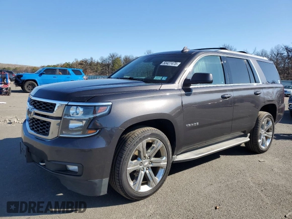 2016 Chevrolet Tahoe LT z VIN 1GNSKBKC7GR381252, wystawiony jako Copart lot #50427475 z przebiegiem 188 620 mil mil oraz Szkoda całkowita • Salvage title. Historia ofert i sprzedaży dostępna na DreamBid. Obrazek 1.