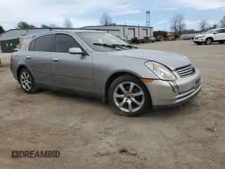 2004 Infiniti G35 w/Leather z VIN JNKCV51F04M708177, wystawiony jako Copart lot #49927925 z przebiegiem 148 682 mil mil oraz Czysty tytuł • Clean title. Historia ofert i sprzedaży dostępna na DreamBid. Obrazek 4.