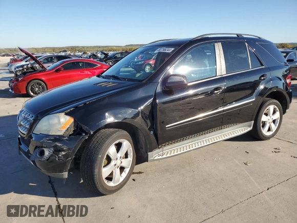 2009 Mercedes-Benz M 350 z VIN 4JGBB56E39A521977, wystawiony jako Copart lot #80796244 z przebiegiem 186 196 mil mil oraz Szkoda całkowita • Salvage title. Historia ofert i sprzedaży dostępna na DreamBid. Obrazek 1.