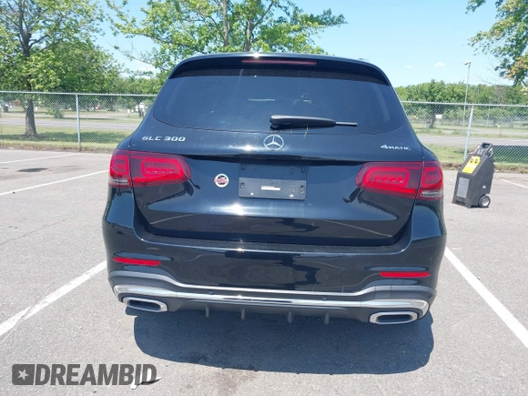 2021 Mercedes-Benz GLC 300 with VIN W1N0G8EB6MF880606, listed as a IAAI auction lot 42387749 with 22,546 mi miles and . Bid and sale history available at DreamBid. Image 16.