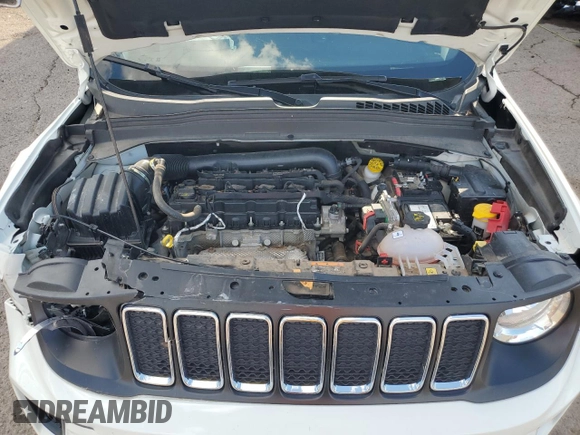 2021 Jeep Renegade Latitude with VIN ZACNJDBBXMPN14623, listed as a Copart auction lot 58861485 with 39,714 mi miles and Clean title. Bid and sale history available at DreamBid. Image 12.