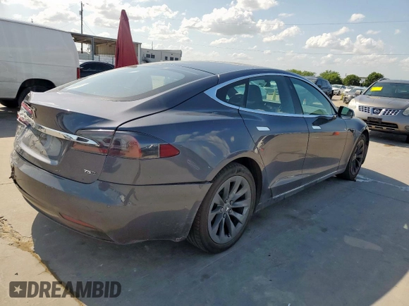 2018 Tesla Model S 75D с VIN 5YJSA1E21JF260383, выставлен на аукционе Copart как лот 61927665 с пробегом 74 644 миль миль и Списание • Salvage title. История ставок и продаж доступна на DreamBid. Изображение 3.