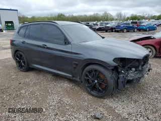 2020 BMW X3 M Competition z VIN 5YMTS0C0XL9B17548, wystawiony jako Copart lot #56528535 z przebiegiem 62 670 mil mil oraz Szkody całkowita. Historia ofert i sprzedaży dostępna na DreamBid. Obrazek 4.