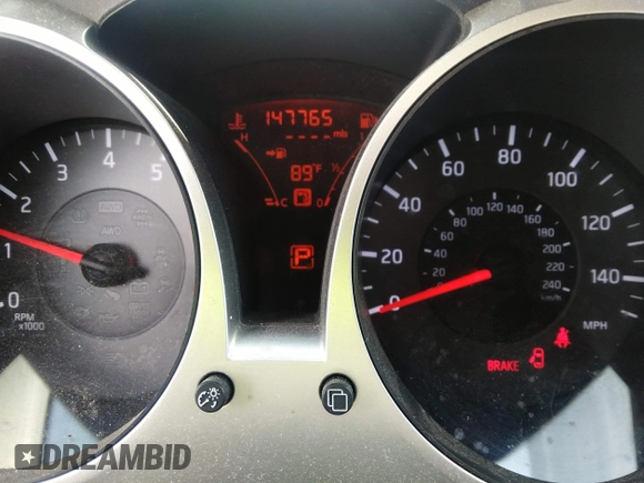 2011 Nissan Juke SL with VIN JN8AF5MV2BT020603, listed as a IAAI auction lot 41992330 with 147,765 mi miles. Bid and sale history available at carsss.com. Image 7.