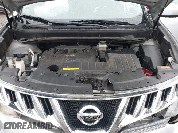2010 Nissan Murano S with VIN JN8AZ1MU7AW005454, listed as a IAAI auction lot 42007220 with 132,475 mi miles. Bid and sale history available at carsss.com. Image 10.