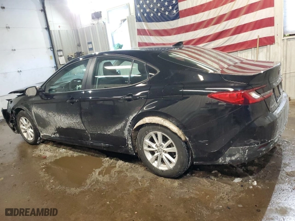 2025 Toyota Camry LE with VIN 4T1DAACK6SU500429, listed as a Copart auction lot 46116275 with 791 mi miles and Salvage Title. Bid and sale history available at carsss.com. Image 2.