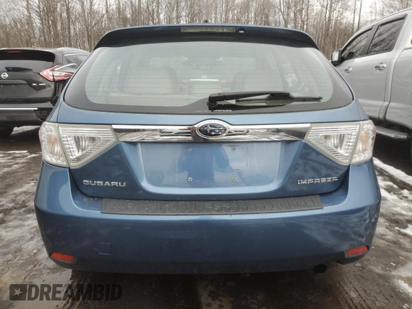 2008 Subaru Impreza Wagon (Natl) i with VIN JF1GH61608H833152, listed as a Copart auction lot 43798255 with 158,923 mi miles and Salvage Title. Bid and sale history available at carsss.com. Image 6.