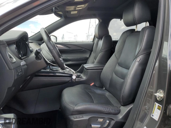 2021 Mazda CX-9 Grand Touring with VIN JM3TCBDY7M0536781, listed as a Copart auction lot 55862725 with 62,131 mi miles and Salvage title. Bid and sale history available at DreamBid. Image 7.