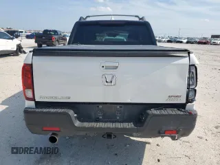 2021 Honda Ridgeline Sport with VIN 5FPYK3F13MB002628, listed as a Copart auction lot 59180075 with 79,454 mi miles and Salvage title. Bid and sale history available at DreamBid. Image 6.