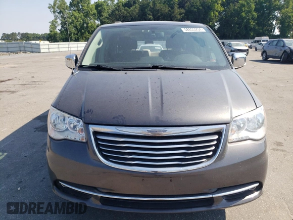 2016 Chrysler Town & Country Touring-L with VIN 2C4RC1CG6GR261131, listed as a Copart auction lot 58635234 with 109,462 mi miles and Salvage Title. Bid and sale history available at carsss.com. Image 5.