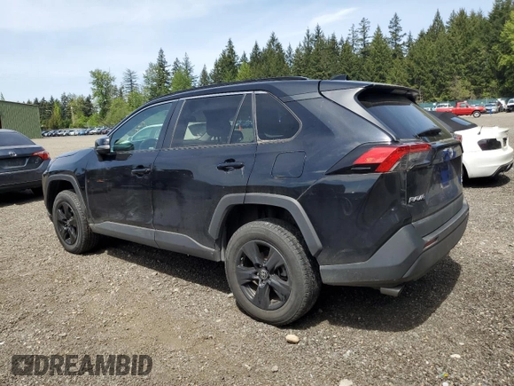 2021 Toyota RAV4 XLE with VIN 2T3P1RFV9MW181006, listed as a Copart auction lot 56543905 with 63,937 mi miles and Clean title. Bid and sale history available at DreamBid. Image 2.