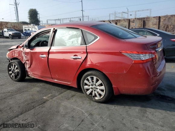 2014 Nissan Sentra S with VIN 3N1AB7AP2EL675588, listed as a Copart auction lot 86015204 with 149,783 mi miles and Non Repairable. Bid and sale history available at carsss.com. Image 2.