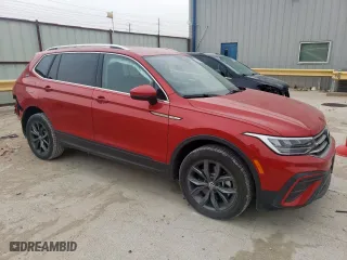 2023 Volkswagen Tiguan SE with VIN 3VV3B7AX0PM126251, listed as a Copart auction lot 51578535 with 6,956 mi miles and Salvage Title. Bid and sale history available at carsss.com. Image 4.