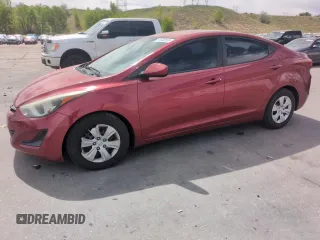 2016 Hyundai Elantra SE z VIN 5NPDH4AE2GH693131, wystawiony jako Copart lot #57640555 z przebiegiem 123 409 mil mil oraz Szkoda całkowita • Salvage title. Historia ofert i sprzedaży dostępna na DreamBid. Obrazek 1.