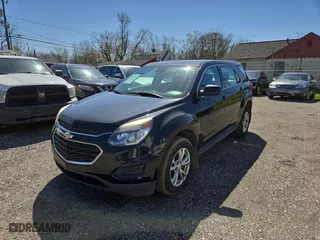 2017 Chevrolet Equinox LS with VIN 2GNFLEEK4H6284560, listed as a Copart auction lot 52538345 with 104,378 mi miles and Clean Title. Bid and sale history available at carsss.com. Image 2.