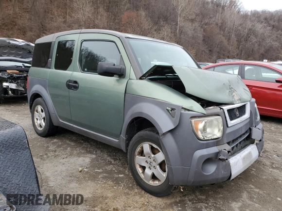 2003 Honda Element EX with VIN 5J6YH28543L045026, listed as a Copart auction lot 82597114 with 152,970 mi miles and Non Repairable. Bid and sale history available at DreamBid. Image 4.